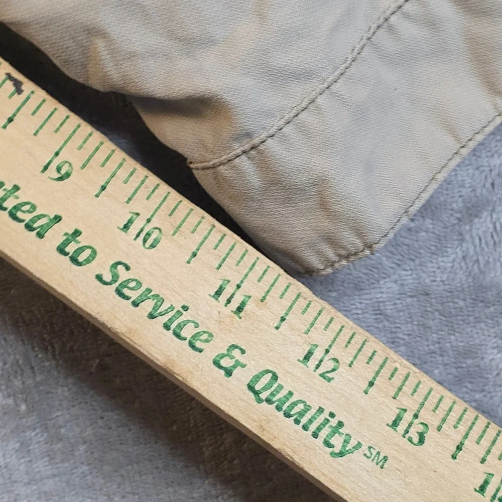 Abercrombie & Fitch Cargo Shorts Mens 30 Tan Khaki Gorpcore Utility Paratrooper